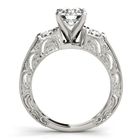 Side-Stone Engagement Rings