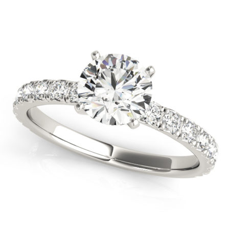 Side-Stone Engagement Rings