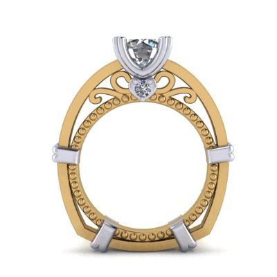 custom vintage engagement rings in winnipeg