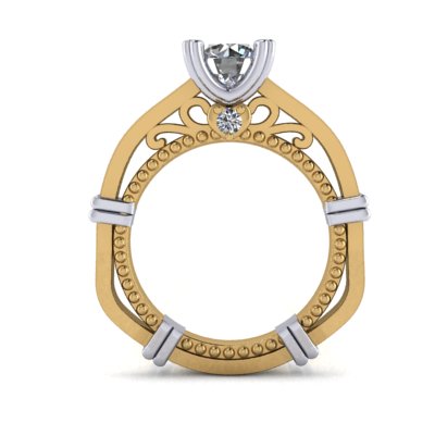 custom vintage winnipeg engagement rings