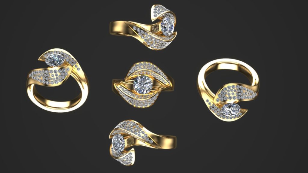 Winnipeg Custom Jewellery Designer Journal: Omori Triple Axel Ring ...