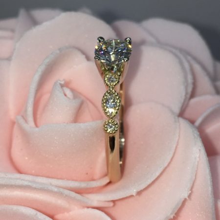 vintage engagement rings winnipeg custom