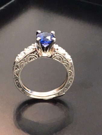 vintage sapphire engagement rings winnipeg