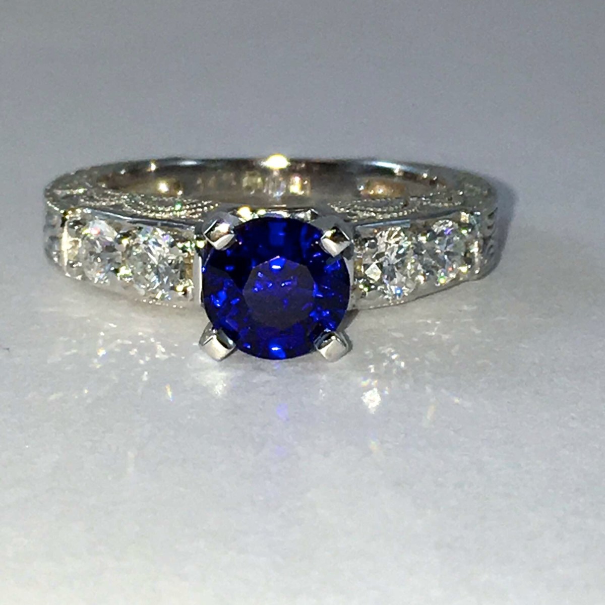 Winnipeg Engagement Ring Journal 8 Vintage Sapphire Engagement Ring