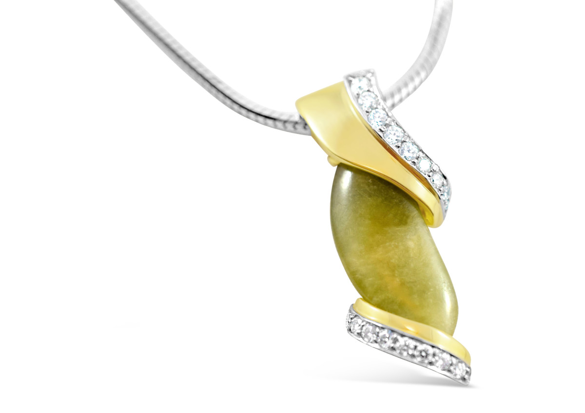 Winnipeg Custom Jewellery Journal Custom Designed Jade Pendant Omori