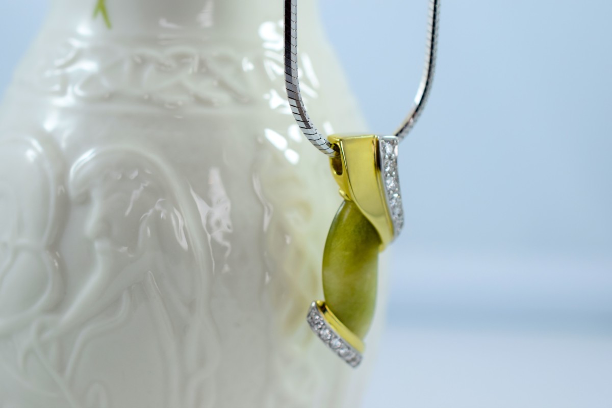 Winnipeg Custom Jewellery Journal Custom Designed Jade Pendant Omori