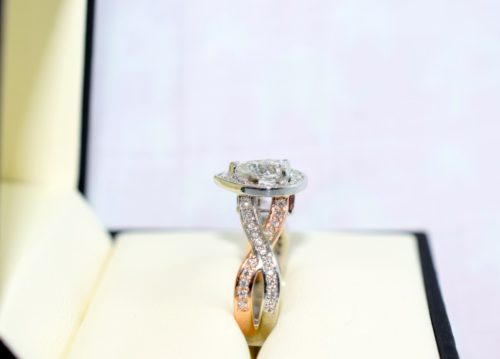 rose gold engagement rings winnipeg