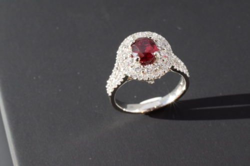 ruby and platinum ring winnipeg