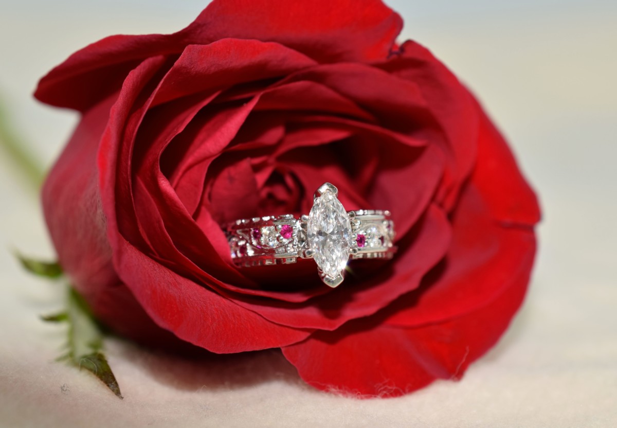 Winnipeg Engagement Ring Journal 11 Custom Unique Ruby & Diamond Ring