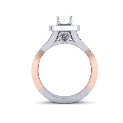 winnipeg pear shaped diamond engagement rings rose gold