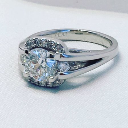 winnipeg platinum engagement rings