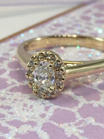 custom engagement rings winnipeg oval diamonds