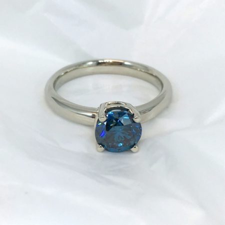 engagement rings winnipeg blue diamond