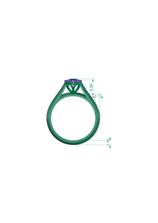 winnipeg custom halo engagement rings diamonds