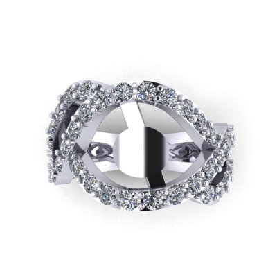 custom diamond rings