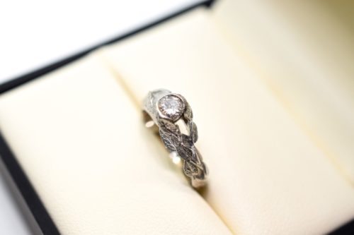 leaf ring omori diamonds