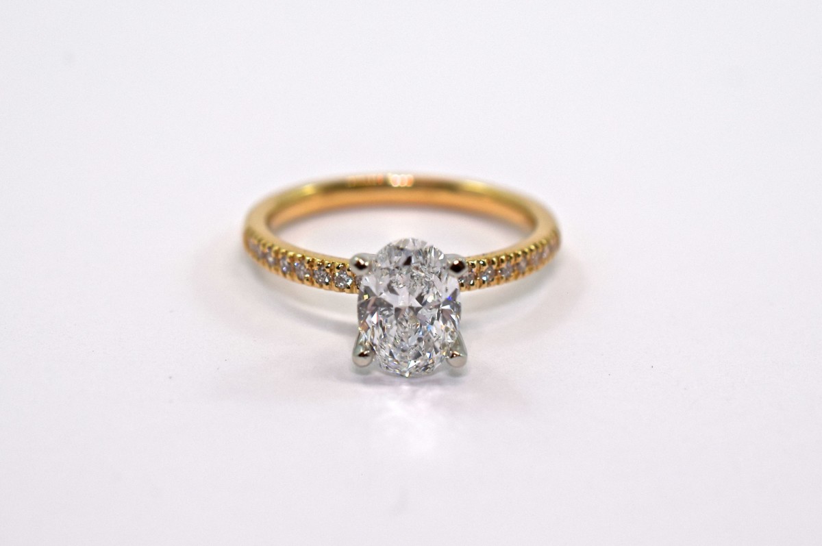 Winnipeg Engagement Ring Journal 25 Oval Diamond Engagement Ring