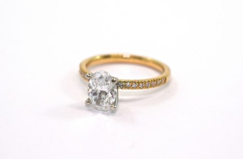 oval engagement rings winnipeg