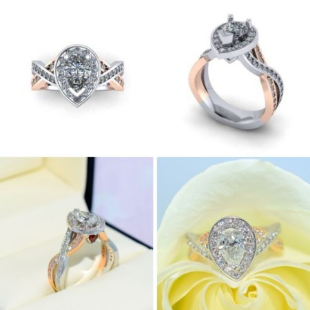 pear diamond engagement rings winnipeg