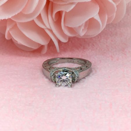 platinum vintage engagement rings winnipeg