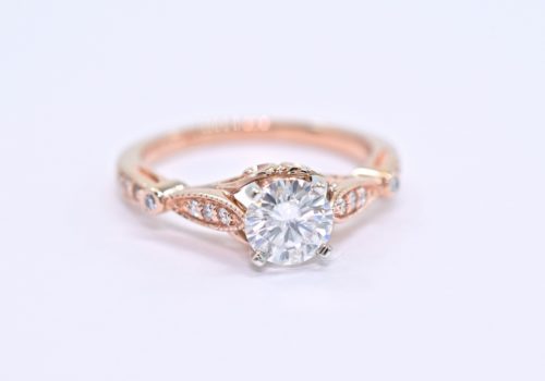 winnipeg rose gold engagement rings vintage
