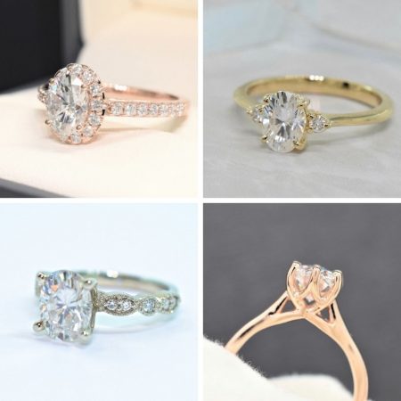 moissanite winnipeg rings