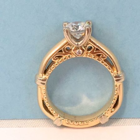 vintage style engagement rings