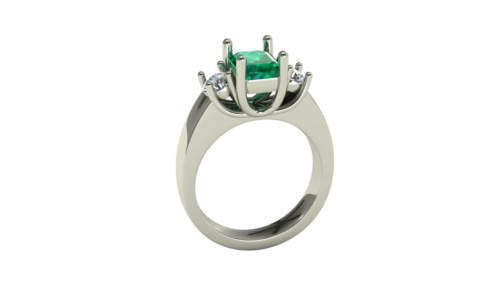 winnipeg emerald rings custom