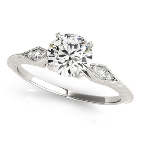 classic vintage engagement rings in winnipeg