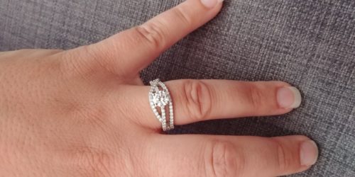 omori diamonds custom ring