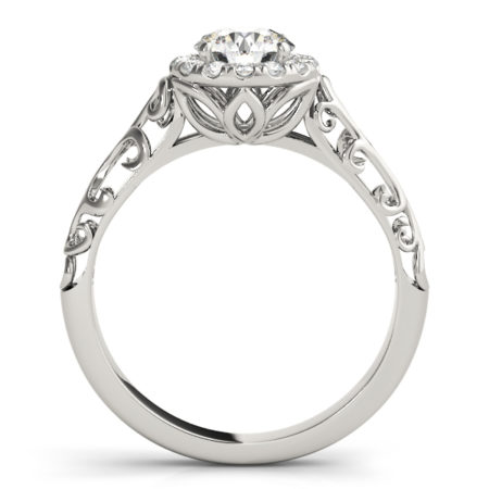 halo vintage engagement ring winnipeg
