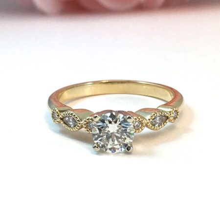 vintage engagement rings instagram