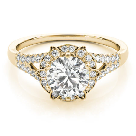 yellow gold halo engagement rings winnipeg