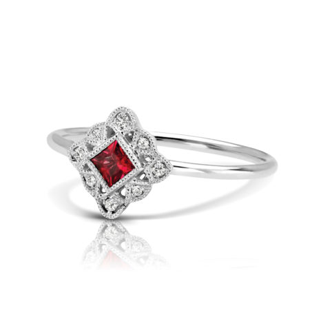 ruby engagement rings