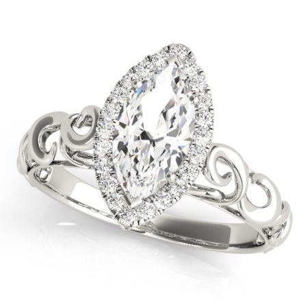 unique marquise diamond engagement rings