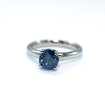 blue diamond ring winnipeg