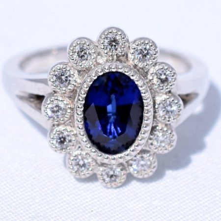 floral halo lady gaga engagement ring