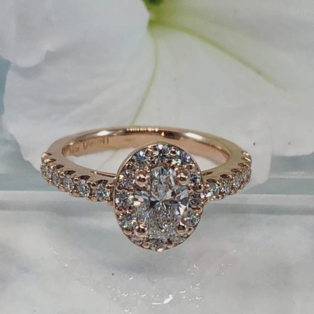 Rose Gold Engagement Rings Winnipeg - Omori Diamonds inc.