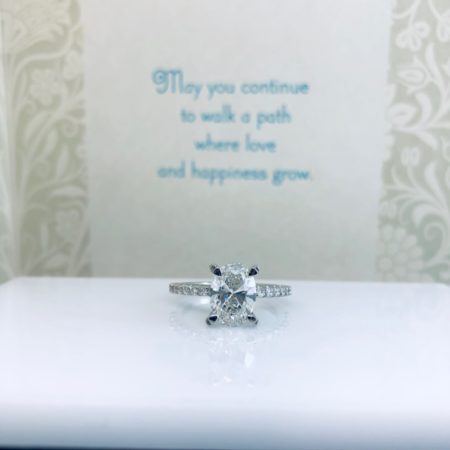 custom oval engagement rings winnipeg