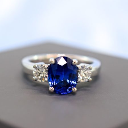 Sapphire And Diamond Engagement Rings - Omori Diamonds inc.