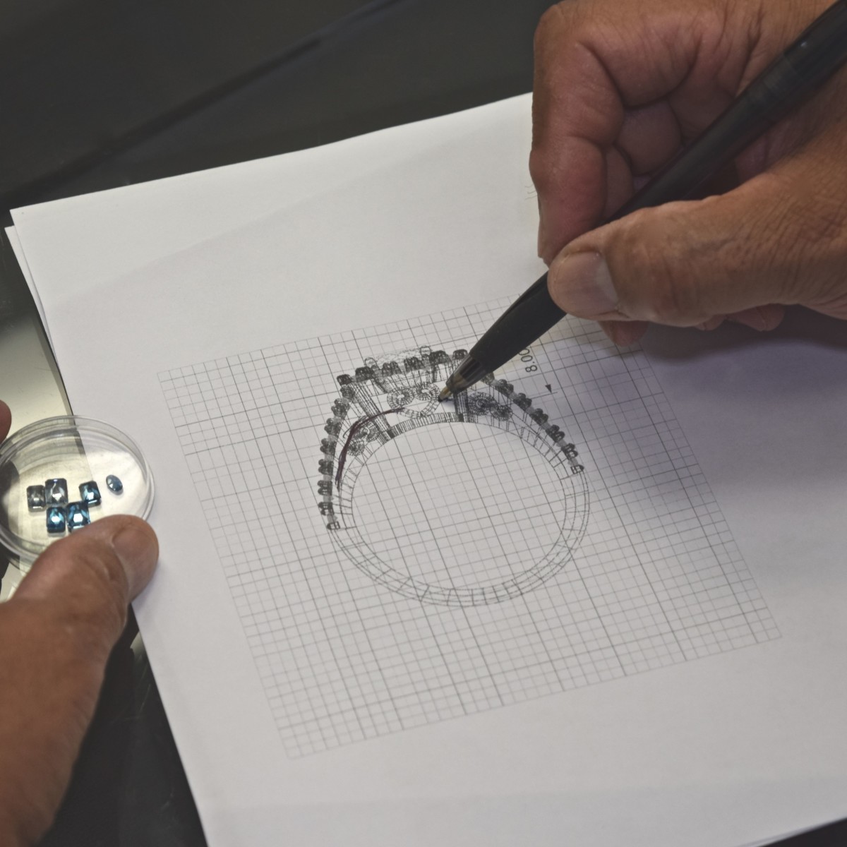 Custom Design Engagement Rings