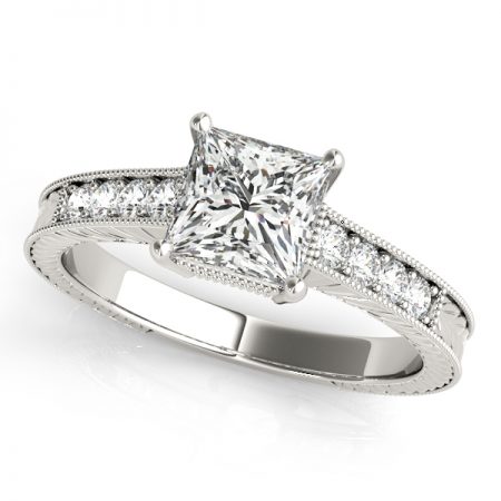 Side-Stone Engagement Rings