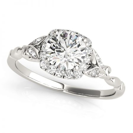 cushion halo unique engagement rings