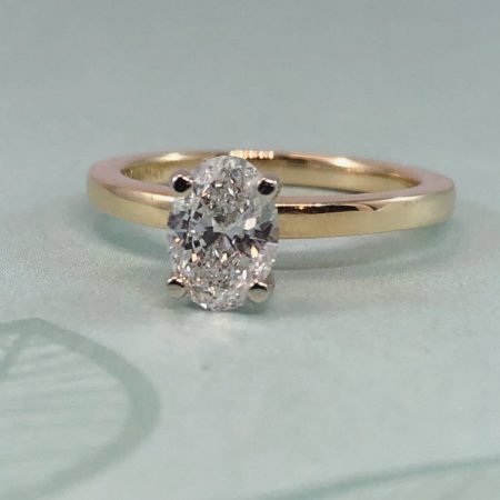 oval diamond ring in winnipeg