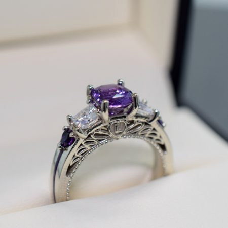 sapphire vintage rings winnipeg