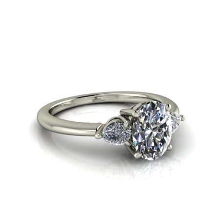 three stone engagement ring 2