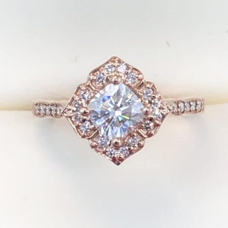 Moissanite Engagement Rings