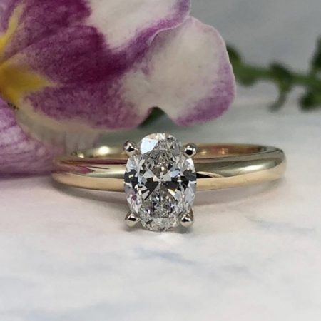 oval engagement rings on instagram