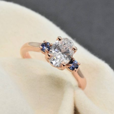 Three Stone Diamond Engagement Rings