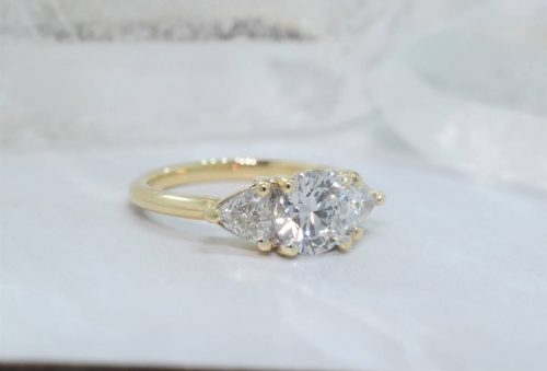 yellow gold engagement ring winnipeg